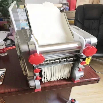 Hot Sale Stainless Steel Small Commercial Electric Fresh Noodle Making Machine Ramen Pasta Maker Dough Roller Sheeting Machine