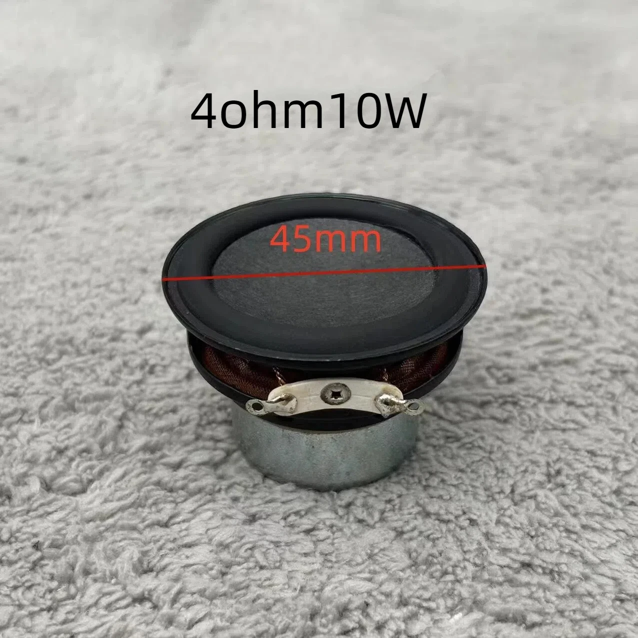 2PCS GHXAMP High Quality 1.75 Inch 45mm Full Range Speaker, Big Magnet, 4 Ohm10W,for Treble/Mid/Bass