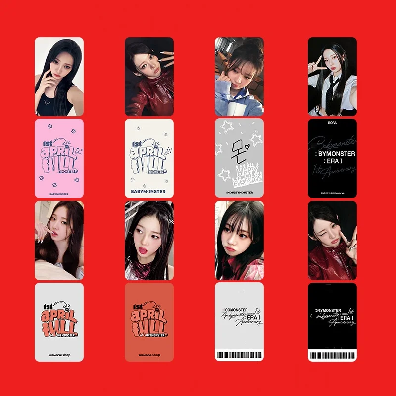 タレントカード AHYEON 1st APRIL FULL CARD タレントカード AHYEON 1st APRIL FULL CARD 7/21Pcs/Set Kpop