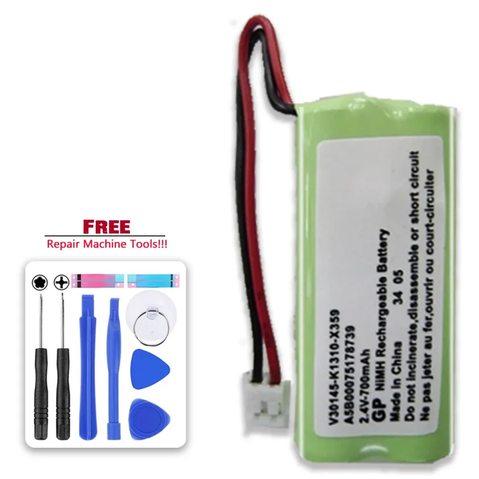 Batteria V30145-K1310-X359 700Mah Per Siemens Gigaset Al14H T382 A120 A140 As140 (V30145-K1310-X383 V30145-K1310-X359 55Aaahr2