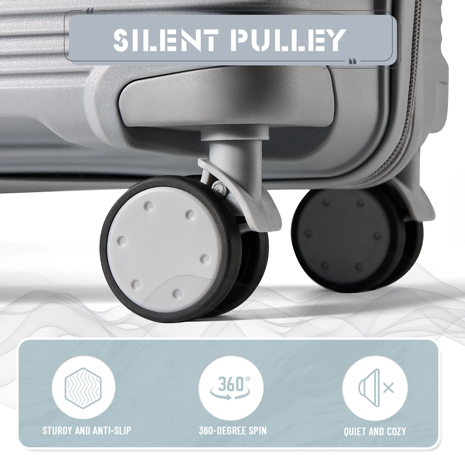 Cabin Suitcase Large Travel Suitcase Boarding Travel Box , Rolling Travel Trolley Case, Hand Carry-On Luggage Suitcase