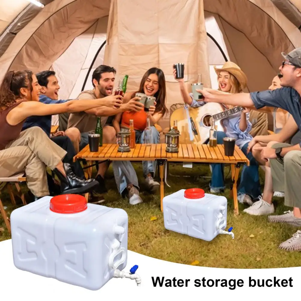 Sun-resistant Water Container Long-lasting Water Storage Portable Storage Tanks for Camping Emergency Supplies for Outdoor