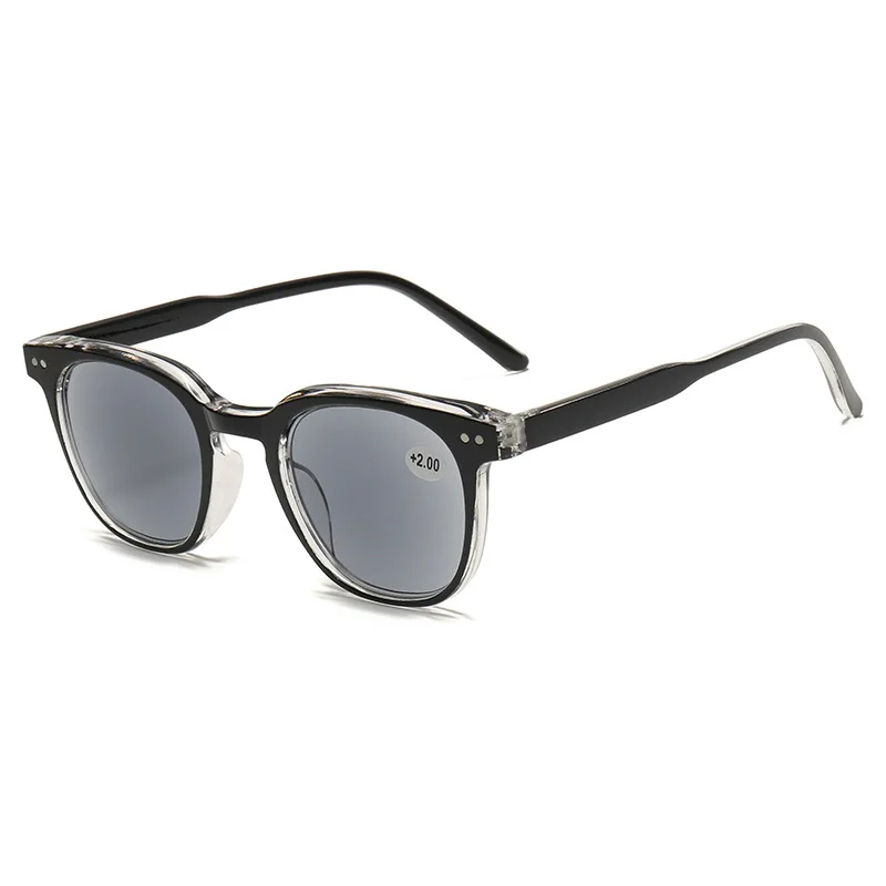 Ahora Fashion UV Protection Reading SunGlasses For Women Men Gray Tea Lens Presbyopia Eyeglasses UV400 oculos With Diopters 4