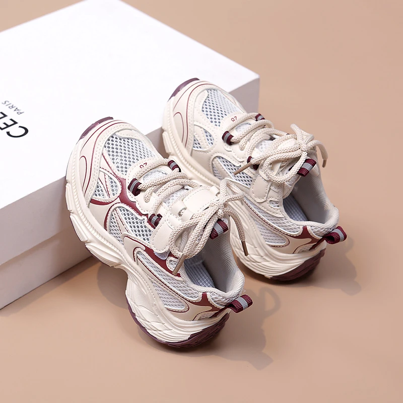 Breathable Mesh Kids Running Shoes for Boys and Girls