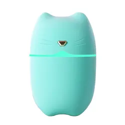 Portable Mini USB Humidifier for Home, Office, and Car Use (Green)