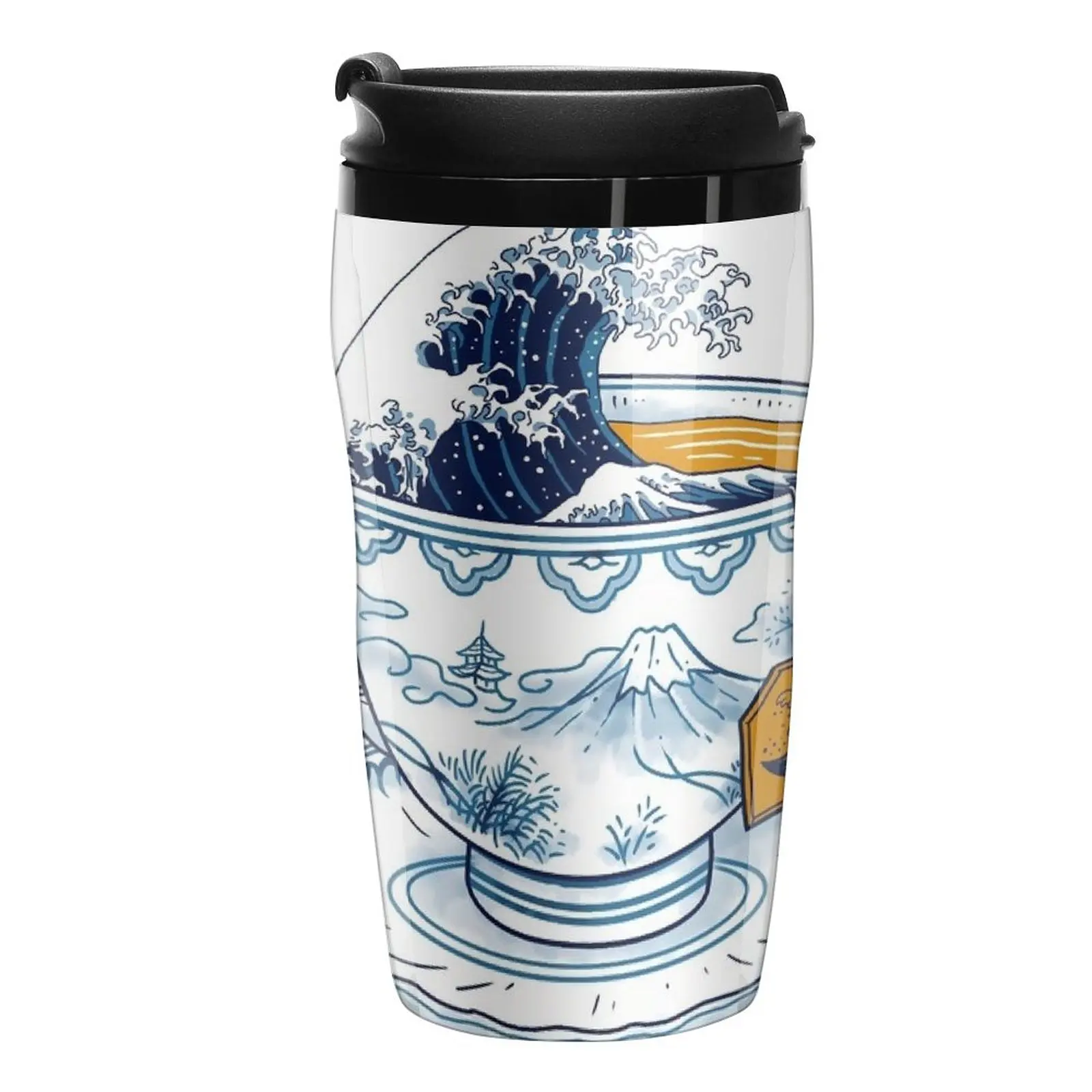 

New The Great Kanagawa Tea Travel Coffee Mug Coffee Mugs Thermal Glass For Coffee Beautiful Tea Mugs Thermo Coffee Mug