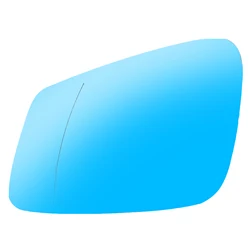 Heated Blue/White Convex Wing Mirror Glass (Left/Right) (Blue Left)