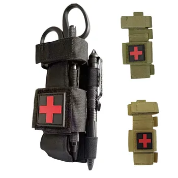 Tactical Tourniquet Set - Rotary Medical Emergency Strap with Tactical Pen & Scissors | Essential for Outdoor Survival, Combat, 1