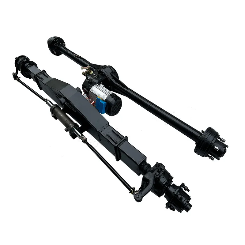 motor with rear axle for tricycle chain drive vehicle mini differential