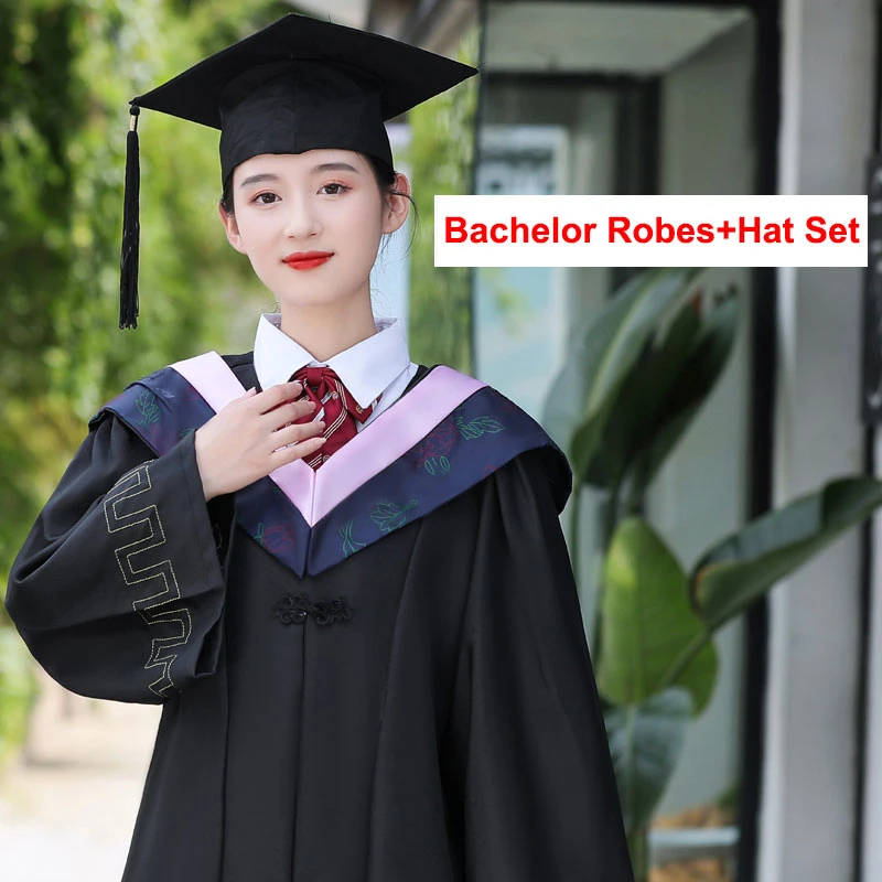 Japanese University School JK Graduates Student Uniform Graduation Gown