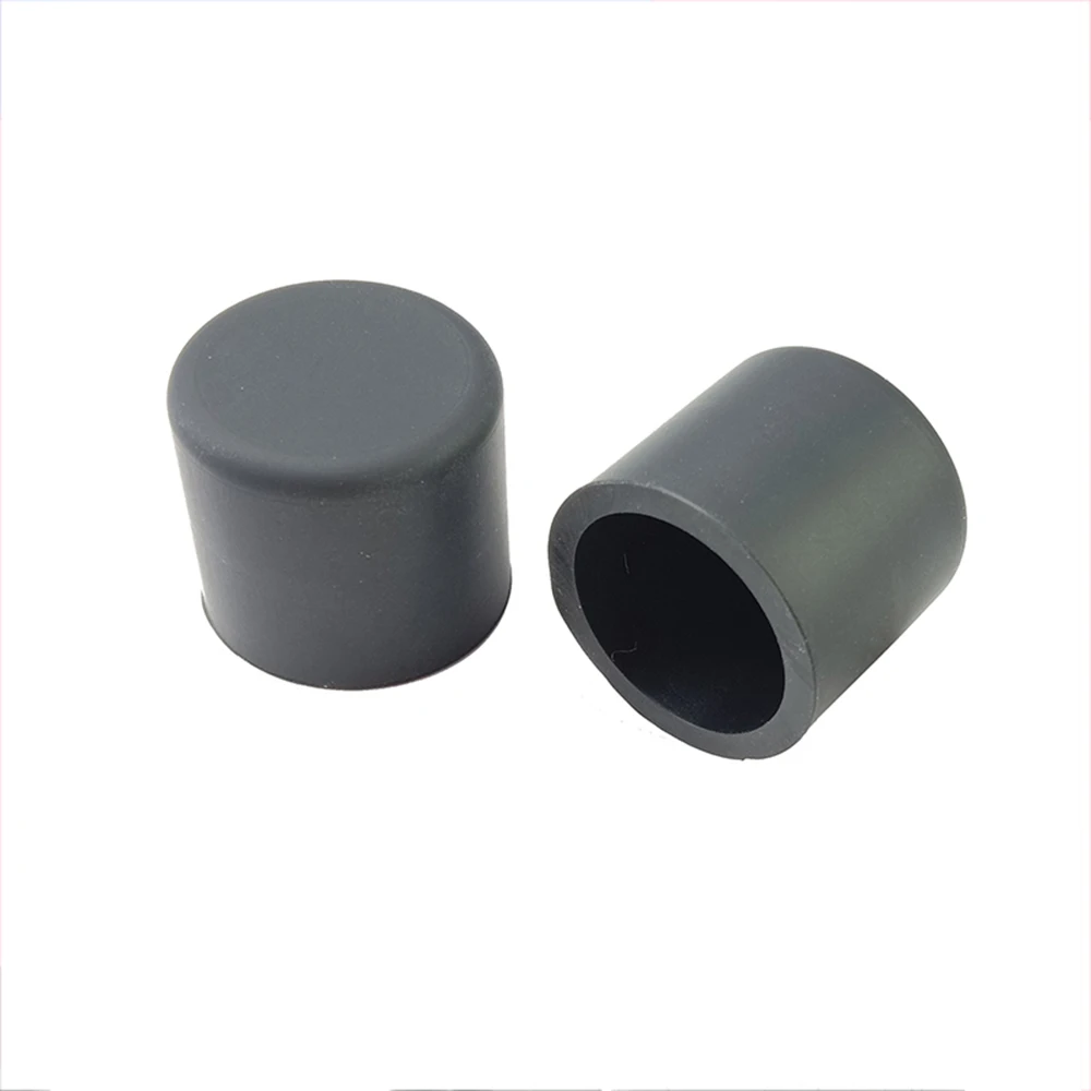 Silicone rubber end cap Round Black/White 2.8mm~78.5mm Dust Seal Protection Gaskets Pipe Cover Caps Round Tube Insert Stoppers