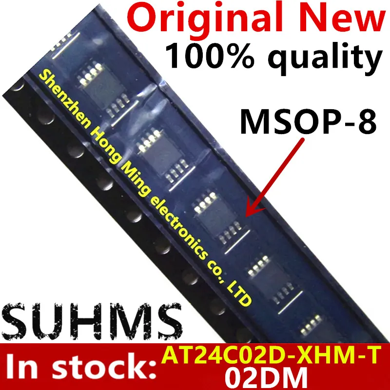 

(10piece)100% New AT24C02D-XHM-T AT24C02D Msop-8 Chipset