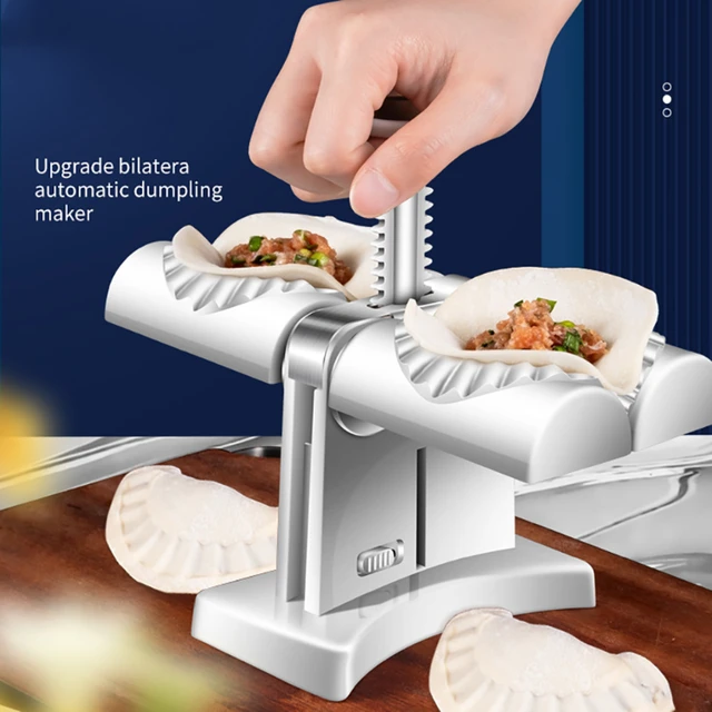 Dumpling Maker Machine Empanada Maker Press, Household Double Head