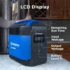 1008Wh 3000 Peak Watt Quick Charge Portable Power Station and Solar Generator Pure Sine Wave AC Outlet Backup Lithium Battery 4