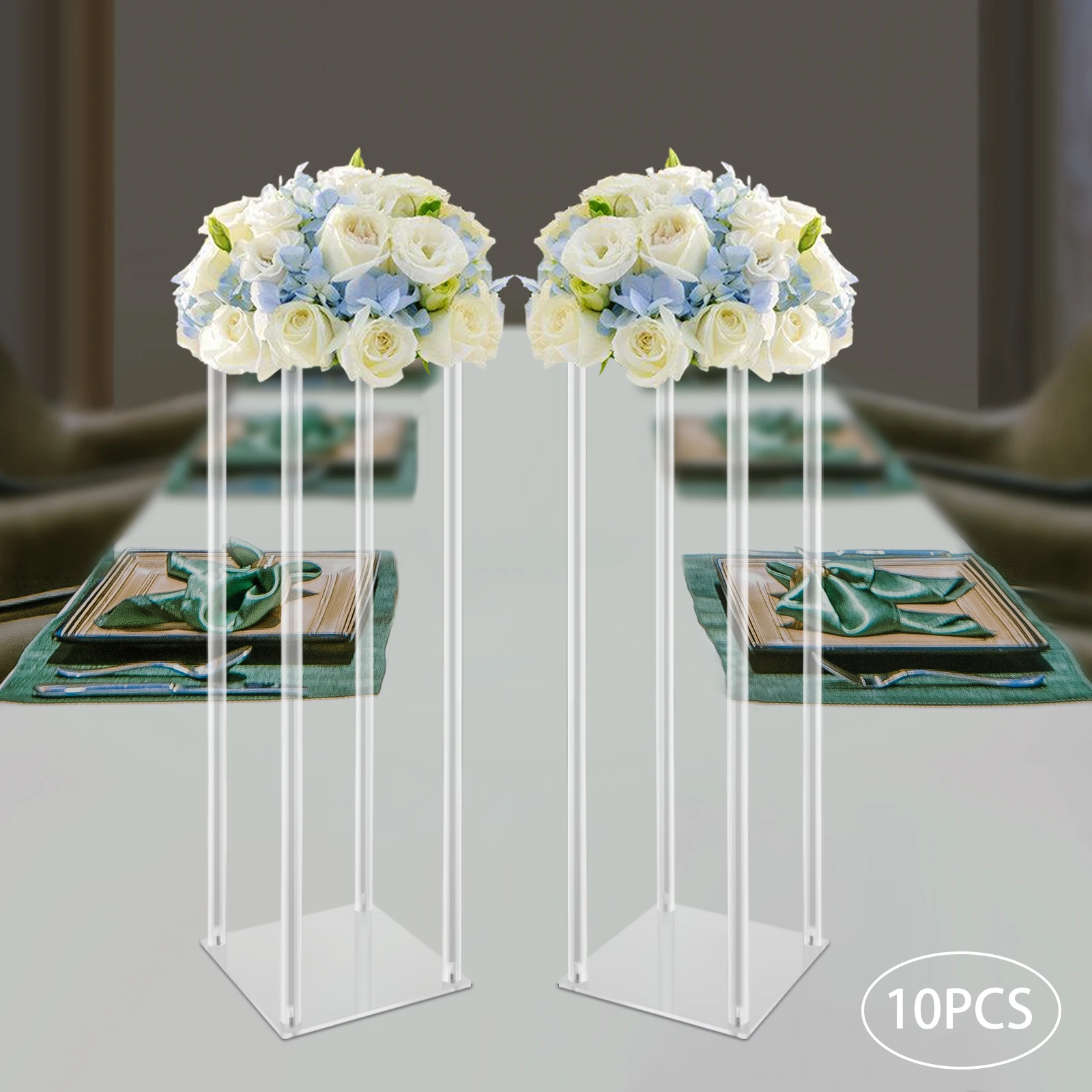 Acrylic Wedding Table Vase Set 3