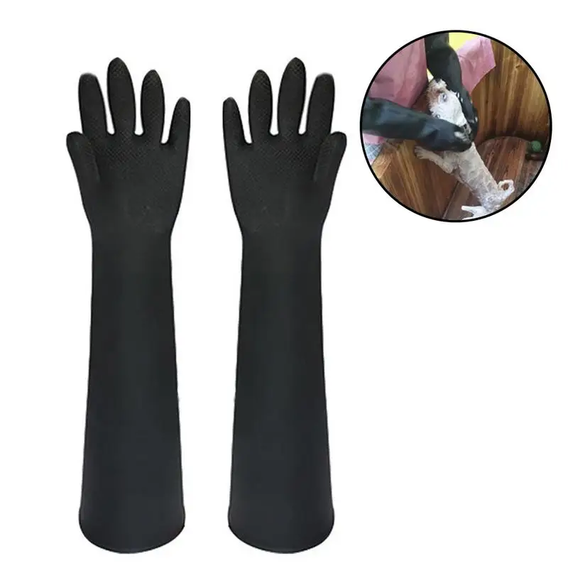 

Animal Handling Gloves Bite Resistant Cat Dog Grooming Gloves Multifunctional Welding Waterproof Handling Gloves Sturdy Tool