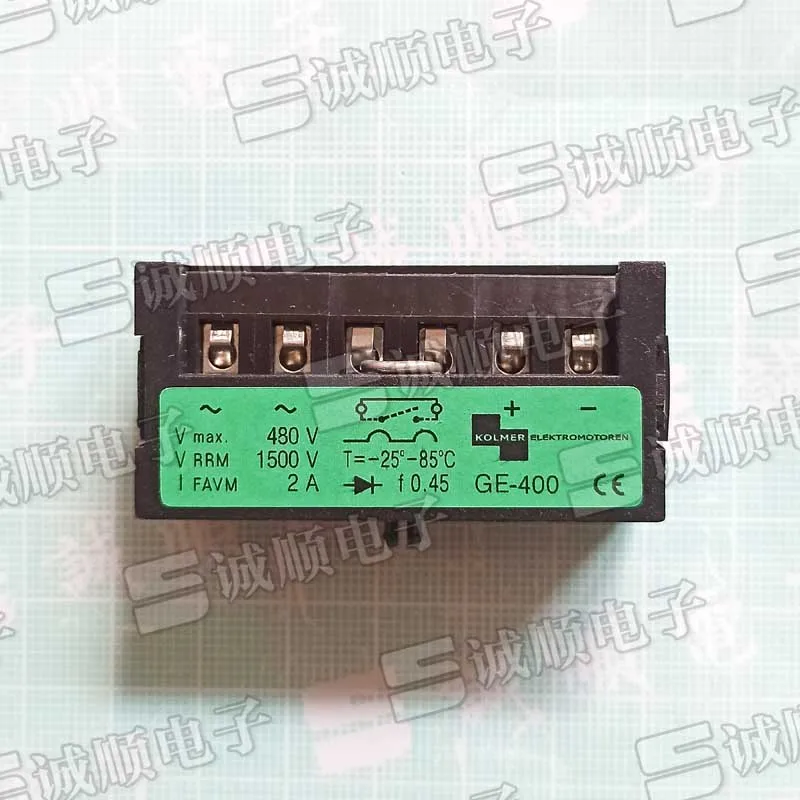 

KOLMER GE-400 VMAX 480V VRRM 1500V IFAVM=2A new and original