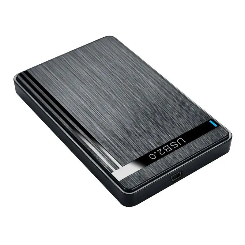 Black ABS PC 2.5 Inch SATA Hard Drive Case USB 3.0 External HDD Enclosure