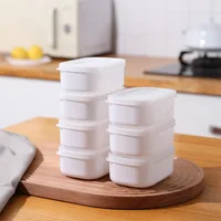 Multigrain Rice Freezing Containers for Portioning, Brown Rice Boxes for Weight Loss Meals with Fixed Quantities, Small Lunch Bo 1