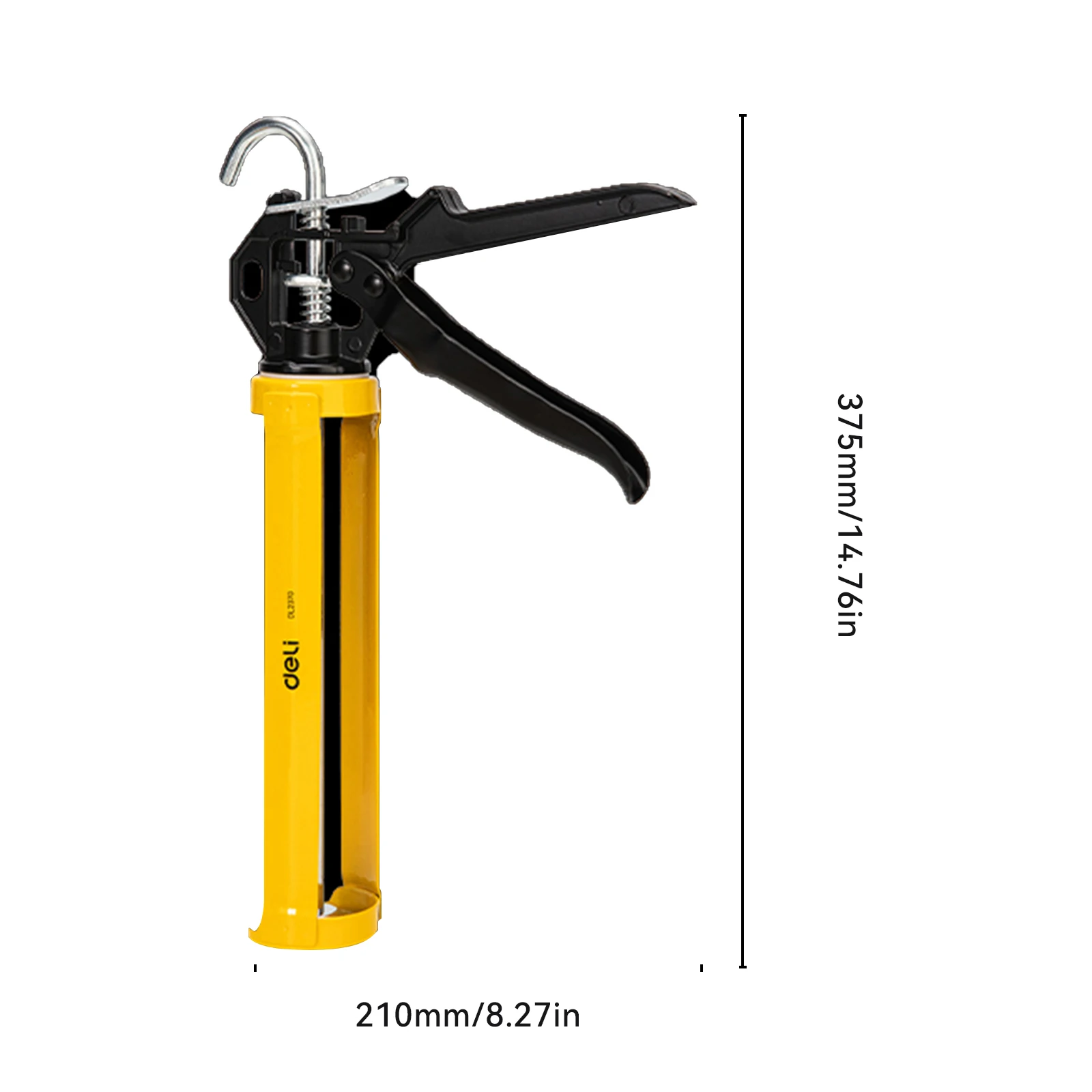9 Inches Caulking Gun Insulating Mastic Sealant Corner Seam Filling Tool DIY Tools Deli
