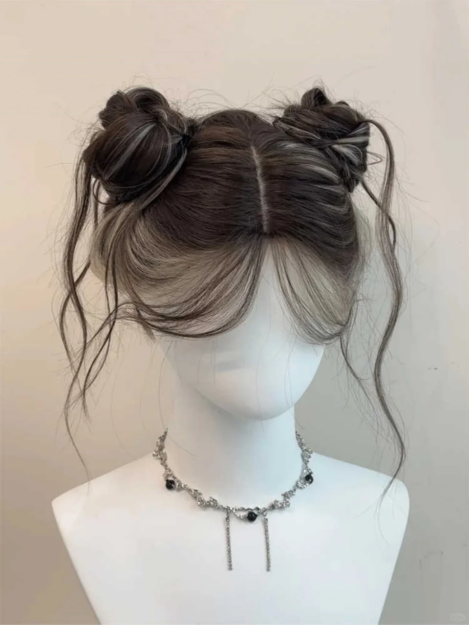 Brown Synthetic Wavy Wig for Women