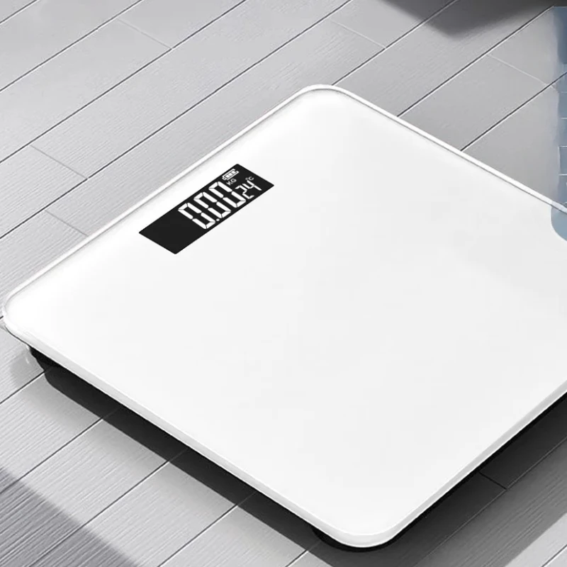 Electronic Scale Rechargeable Household Body Weight Scale Solid Color Digital Weight For Home Use Modern Tracker