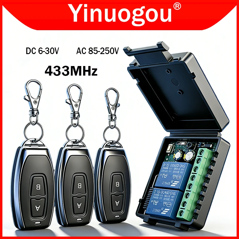 โมดูลรีโมทคอนโทรล 433MHz สำหรับควบคุมอุปกรณ์ไฟฟ้า