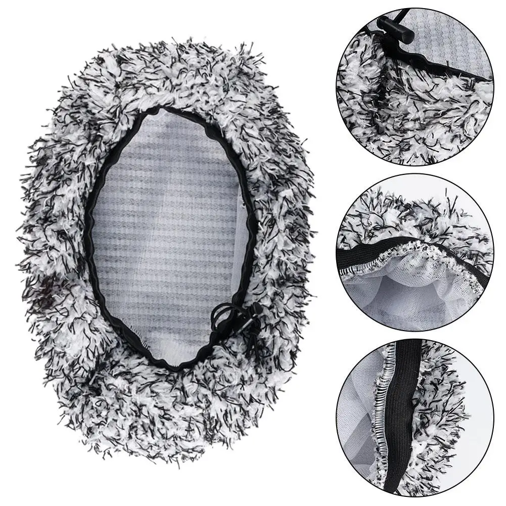 Long Handle Water Brush Head Chenille Cover Mop Replacement Car Household Cleaning For Car Beautify