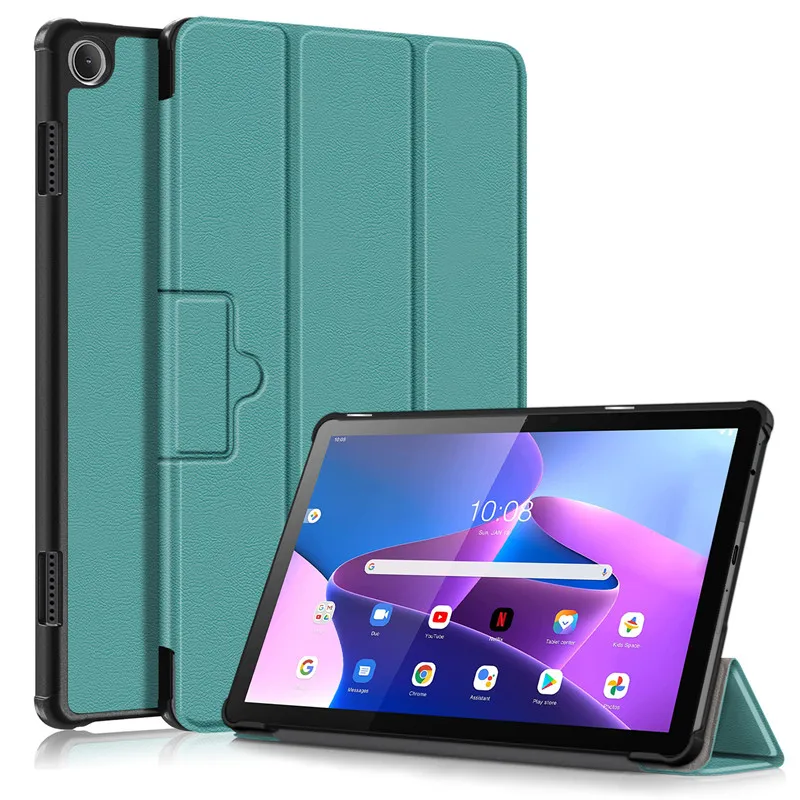 10.1 polegada flip suporte magnético capa inteligente