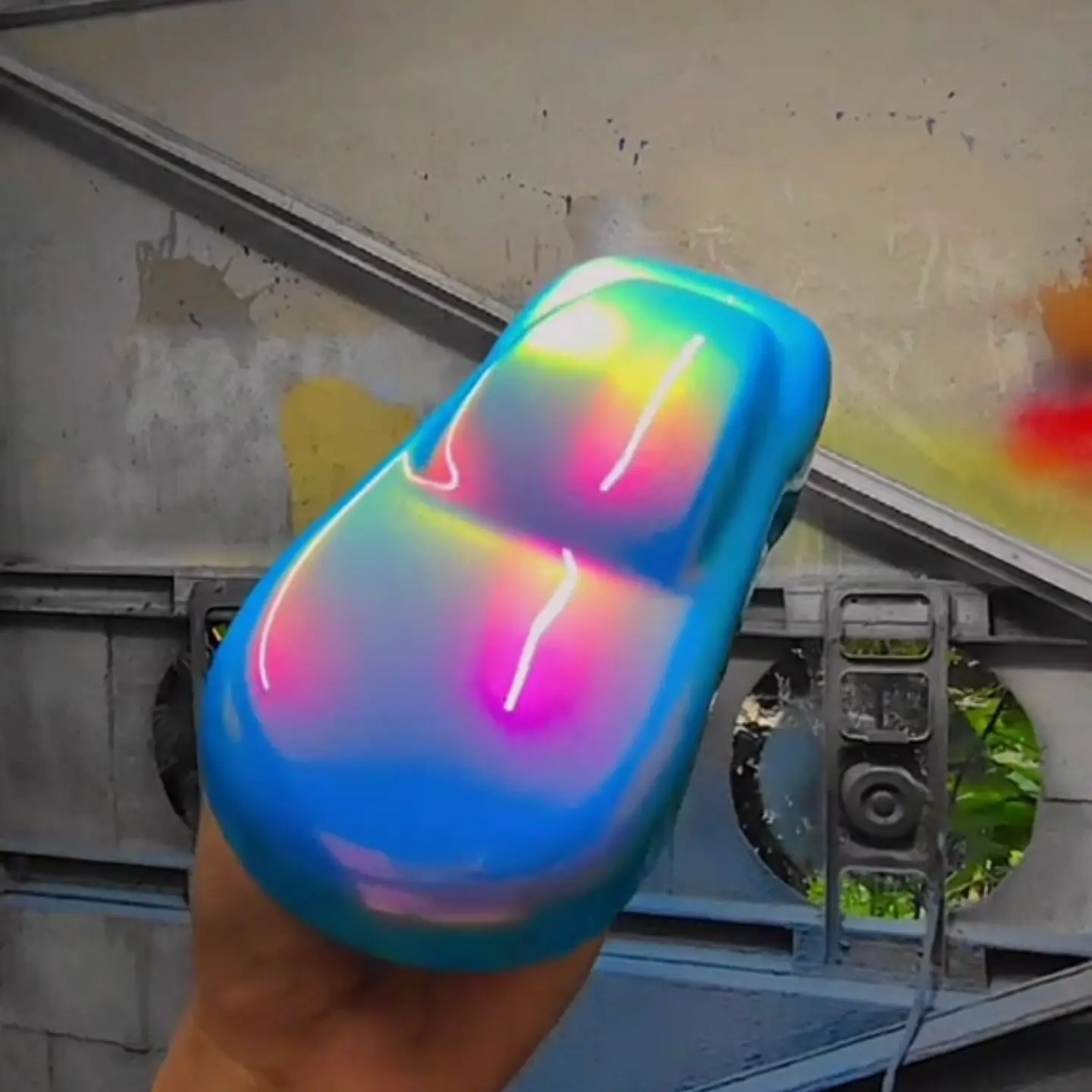 Automotive Paint Pigment Powder Bulk Intense Chrome White Super Chameleon Hypershift ColorShift Chromaflair pearl T05