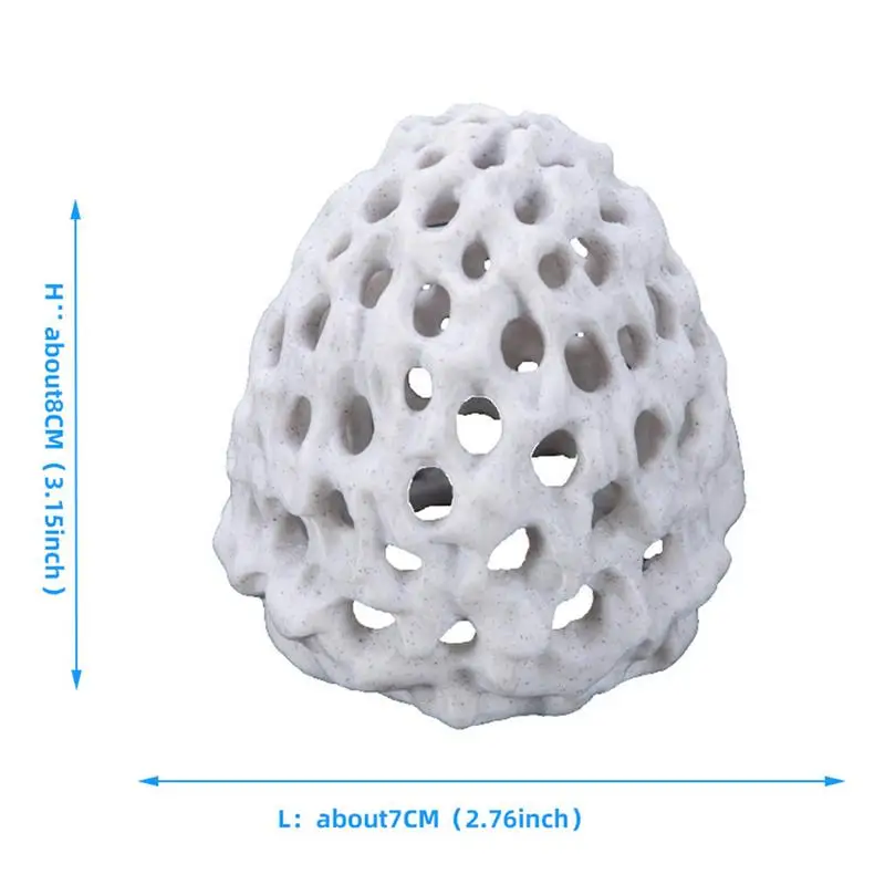 Simulated porous coral stone Aquarium Hides Shelter House Small Fish Tank Decoration Aquaculture Shrimp Cave Pet Supplies aquarium decoration