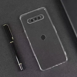 Coque de téléphone transparente de haute qualité avec protection pour l'objectif de la caméra - Coque arrière souple transparente