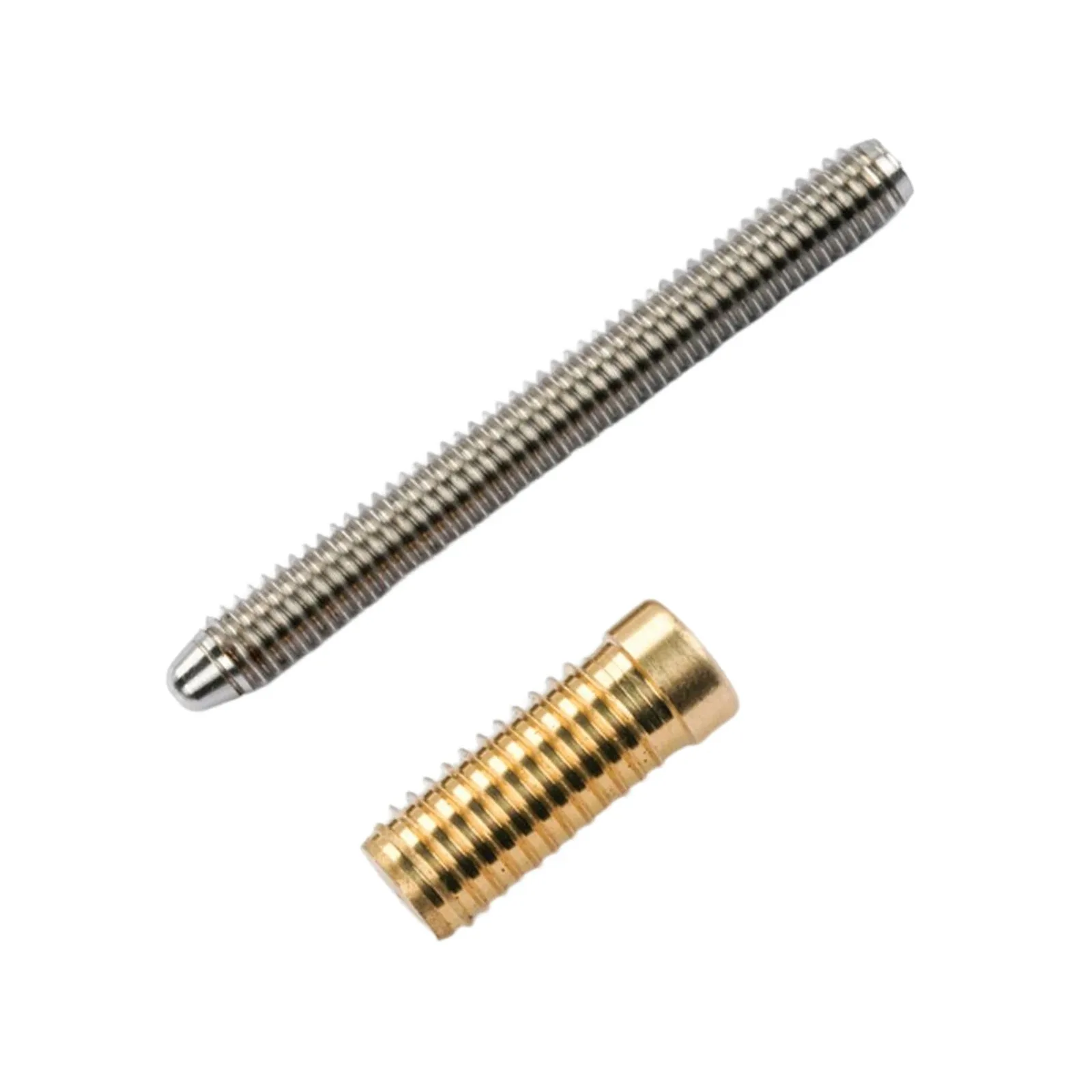 Stainless Steel Billiard Pool Cue Joint Pin Insert Repair Supply Metal Cue Screw Billiard Pool Snooker Joiner Screw