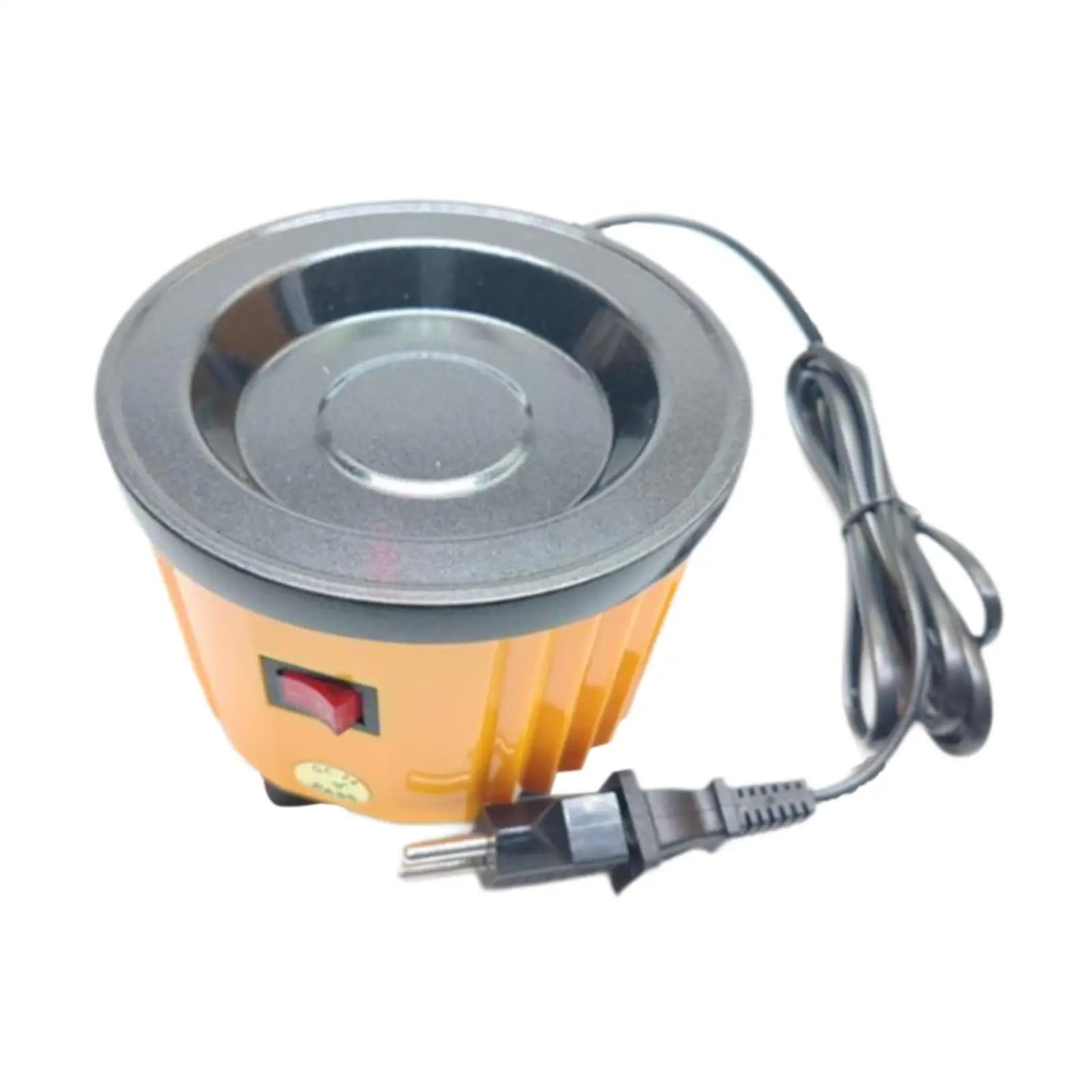 초보자를 위한 뜨거운 접착제 냄비 100W 전기 녹는 냄비 DIY 프로젝트 조리대