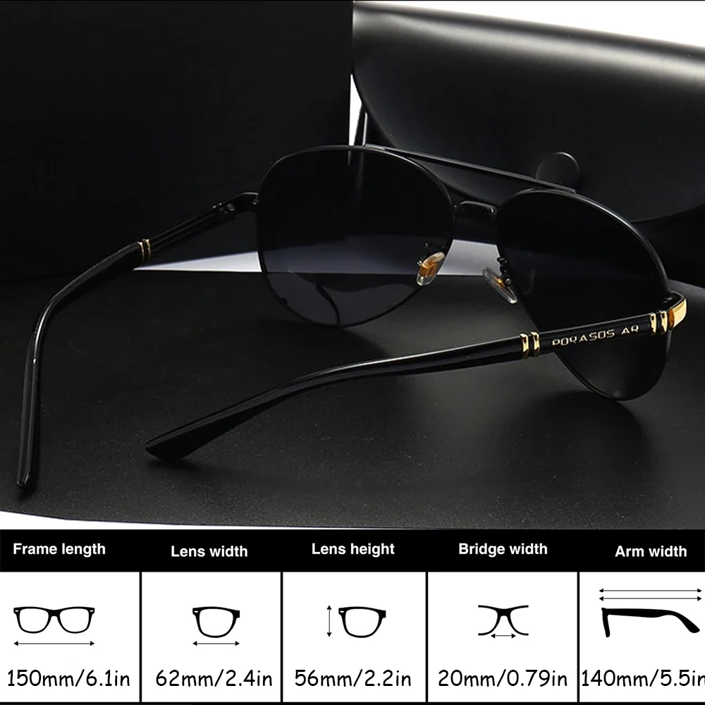 نظارات شمسية مستقطبة للرجال والنساء ، نظارات بإطار...