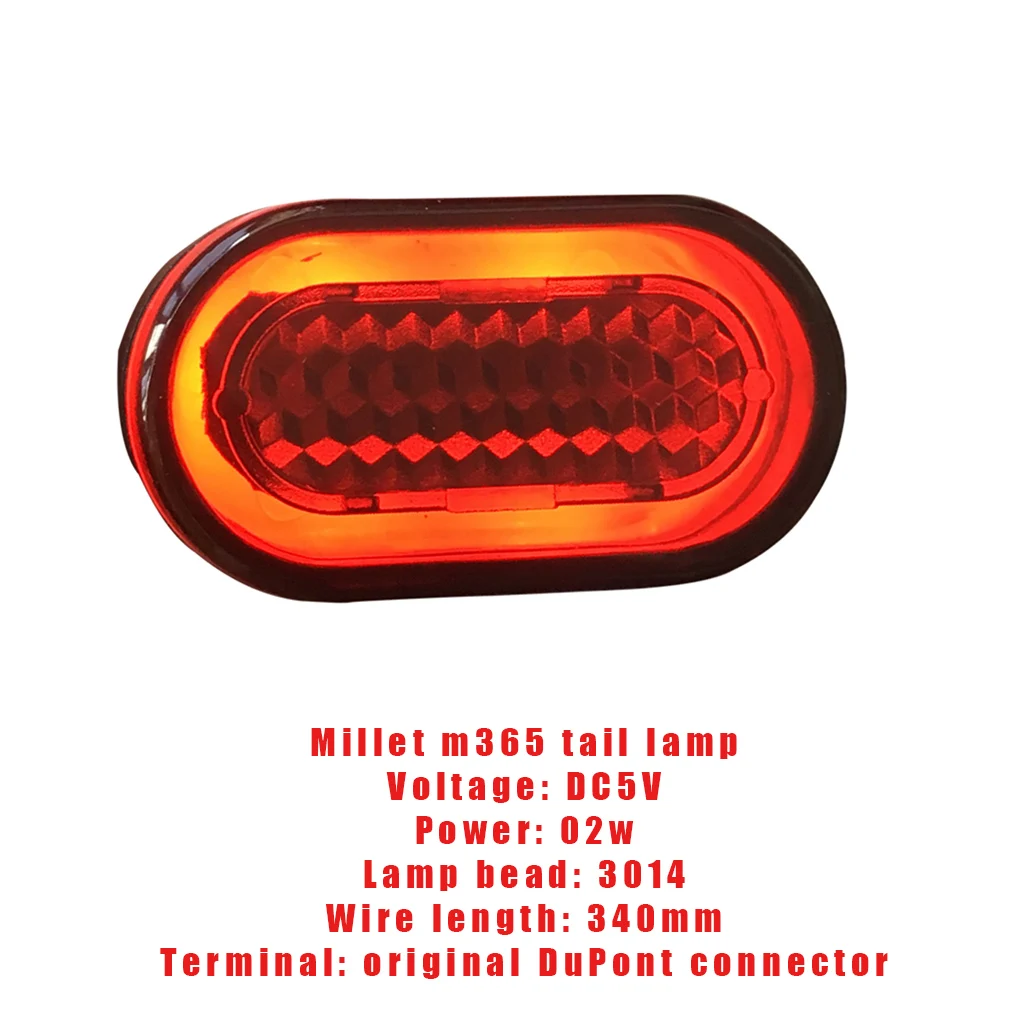 

Электрический складной скутер светодиодный светильник, водонепроницаемый, безопасное обслуживание, передняя и задняя