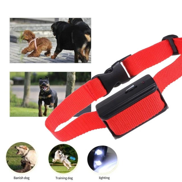 Collar con Control de sonido activado voz para perros, dispositivo de entrenamiento antiladridos, 2022 AliExpress