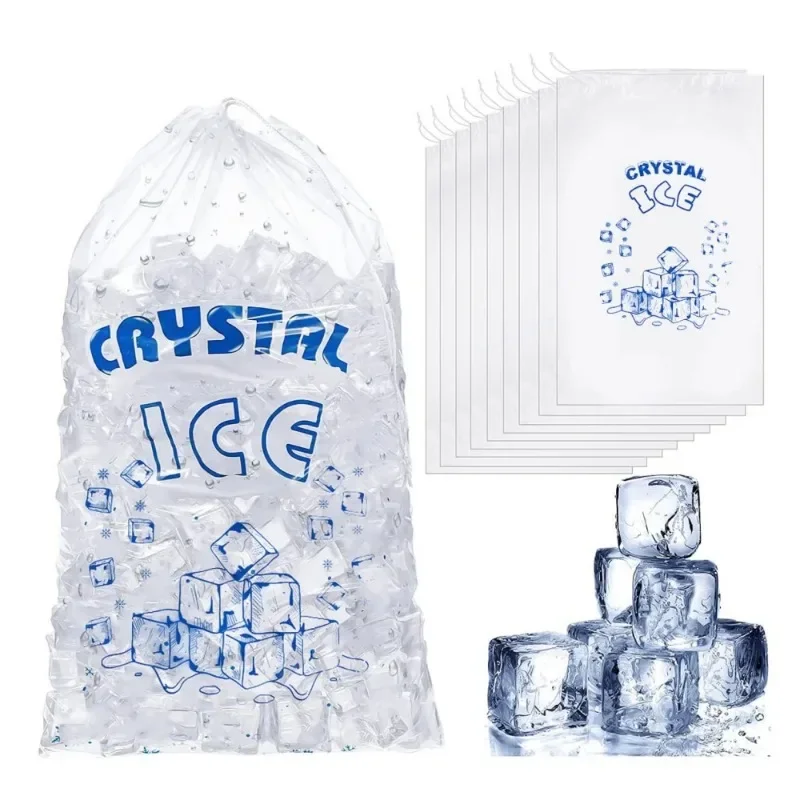 12 Sacs De Glace Réutilisables Amosfun - Pour Congélateur, Glacière, Pique-nique - Découpe Possible