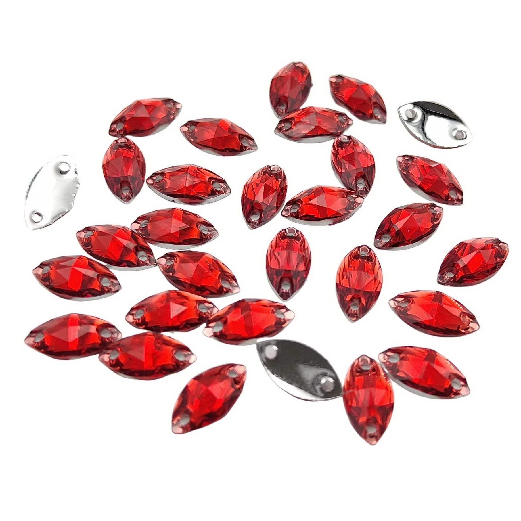 Sew On Resin Rhinestone Beads For Clothing Garment Wedding Dress