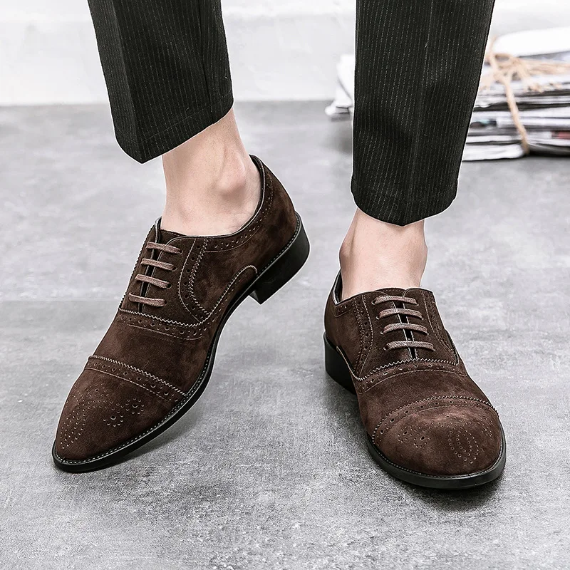 Men Shoes Comfortable Men's Casual Shoes Sneakers Fashion Low Lace-up Suede Shoes Male Flats Zapatillas Hombre Plus Size 38-48