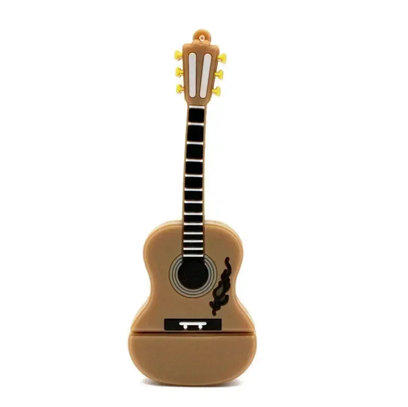 JASTER Cute Musical Instrument USB Flash Drive - Fun Cartoon Guitar & Violin Design, High Speed Memory Stick, Multiple Storage Capacities