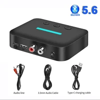 Bluetooth 5.3 Audio Receiver 3.5mm AUX RCA USB U-Disk Stereo Music Wireless Audio Adapter For PC TV Car Kit Speaker Amplifier 6