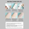 Compass and Mountains Waterproof Temporary Tattoo, Long-Lasting, Realistic Fake Tattoo for Men and Women 6