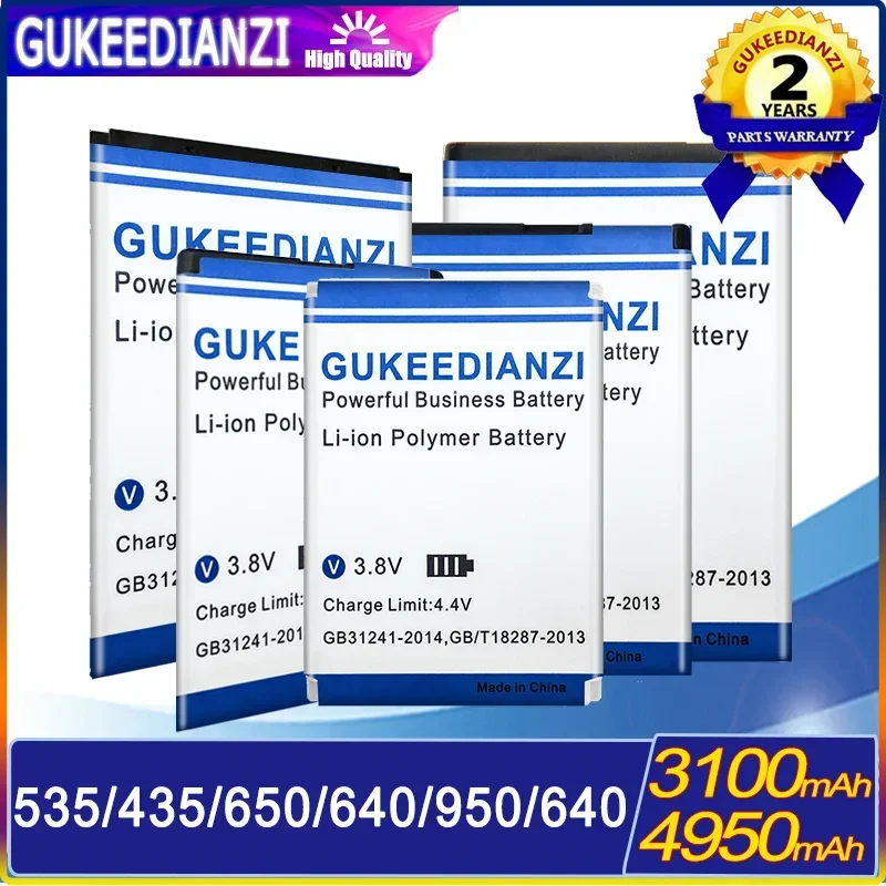 Batteria Per Nokia Lumia Bv-T5E Bl-L4A Bn-06 Bv-5J Bv-T5C Bv-T4B Bv-T3G Bv-T3G Bv-T4D 950 430 435 532 940 640 Xl 950 Xl Batteria