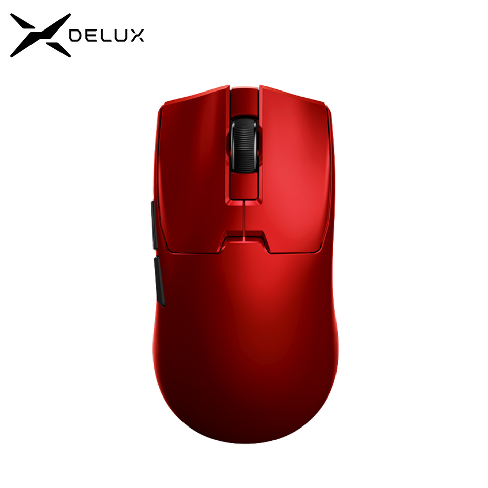 Delux M800mini Wireless Gaming Mouse, 46g Lightweight,PAW3395/PAW3311,1KHz Polling Rate for Small to Medium Hand PC Gamer