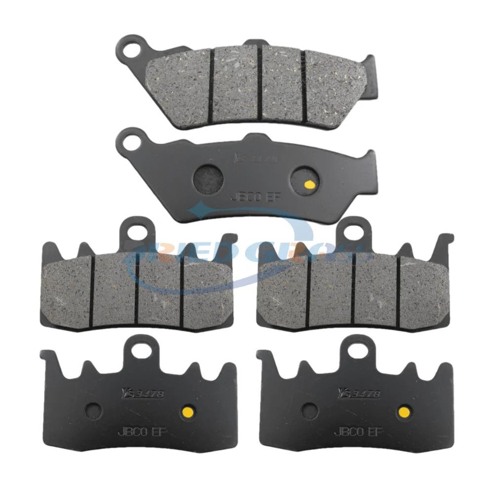 Motorcycle front and rear brake pads for BMW R 1200 GS R 1200 GS Adventure R 1200 RT R 1200 R/RS Sport