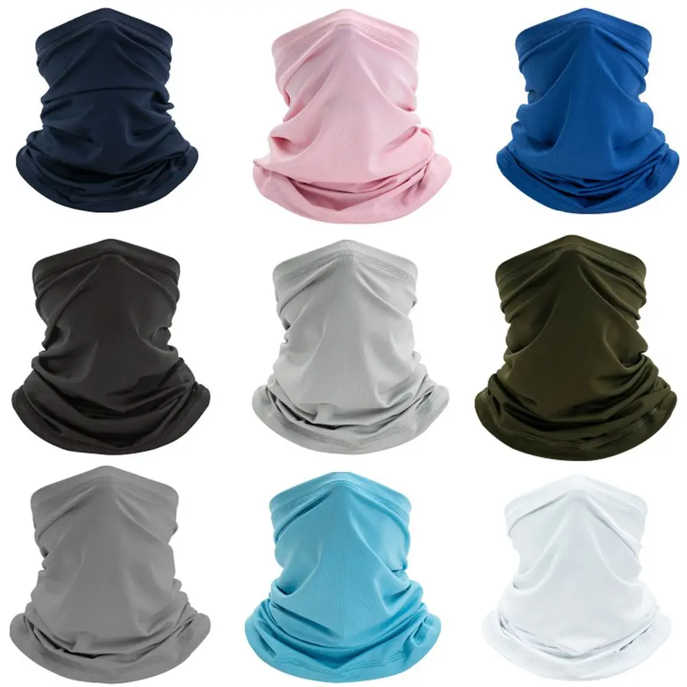 

Men Women Riding Scarf Dustproof Multifunctional Breathable Magic Tube Scarf Cooling Neck Gaiter Bandana Thin Face Mask