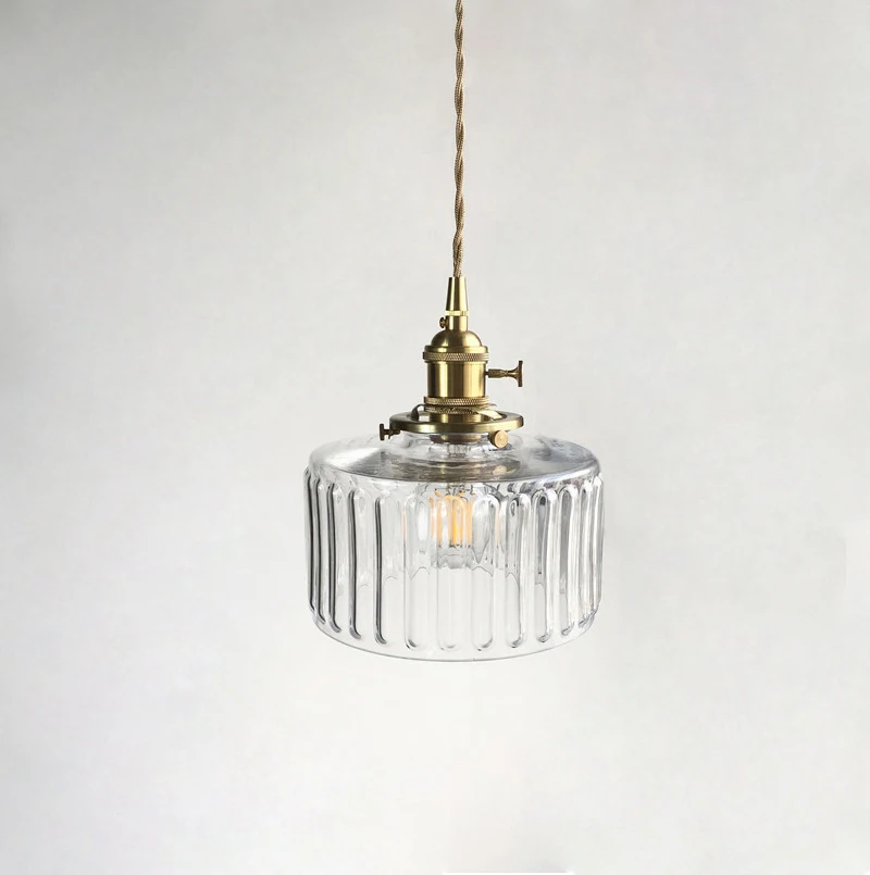 

Color Nordic Pendant Light Lamp Glass Design Deco Led Hanging Light Fixtures Bedroom Modern Copper Japanese Luminaire Suspension