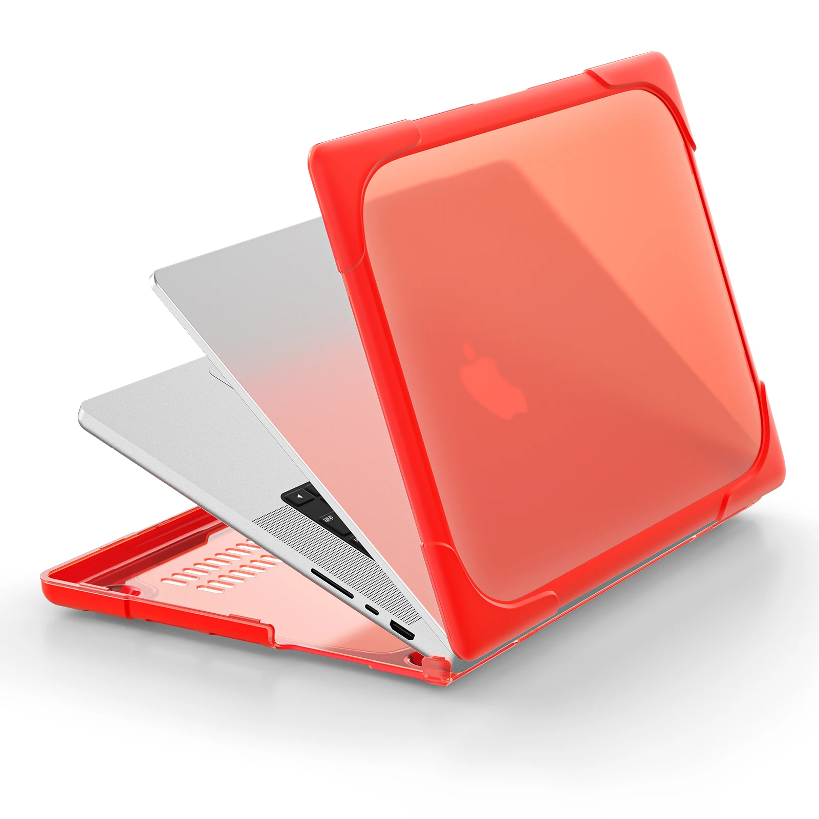 Laptop Stand Case para Macbook Pro Capa de Proteção à Prova de Choque pc e Tpu A2485 A2780 16 A2141 - Imagem 6