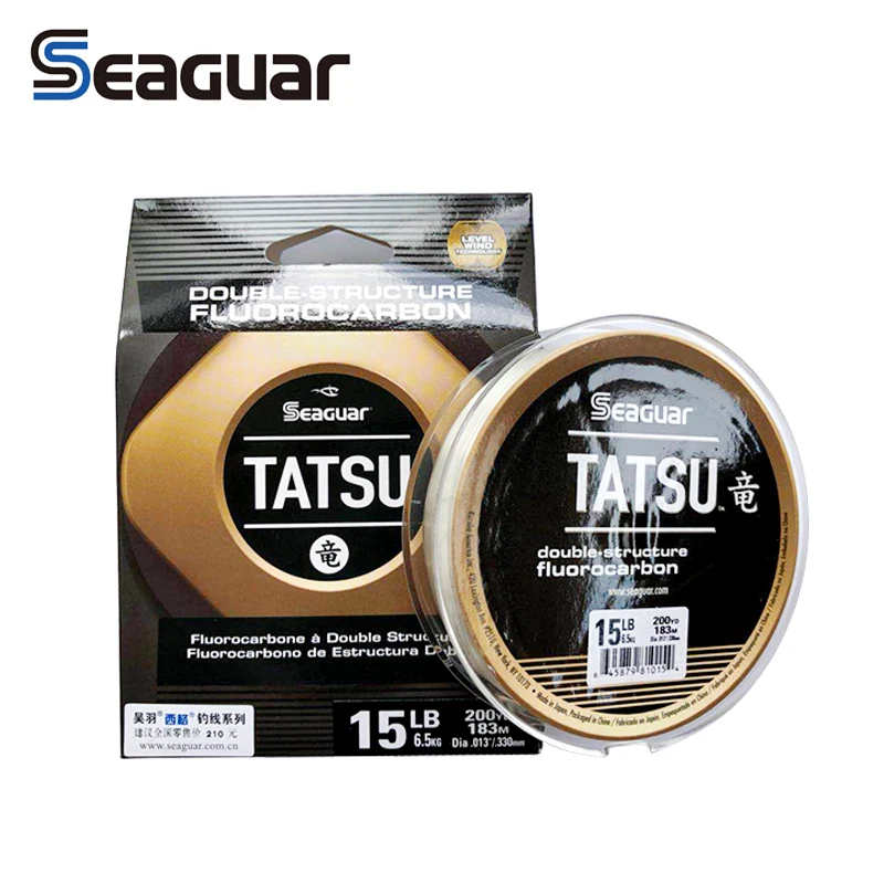 Japan Imported Seaguar Tatsu Fluorocarbon Wire Carbon Wear-resistant  Submerged Fishing Line Special Main Line